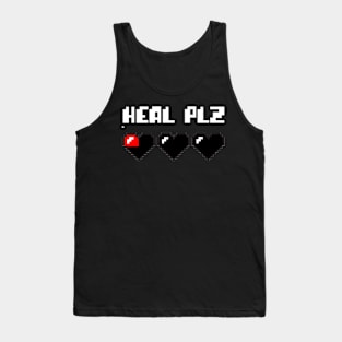 Heal Plz - Alt for Darker shirts Tank Top